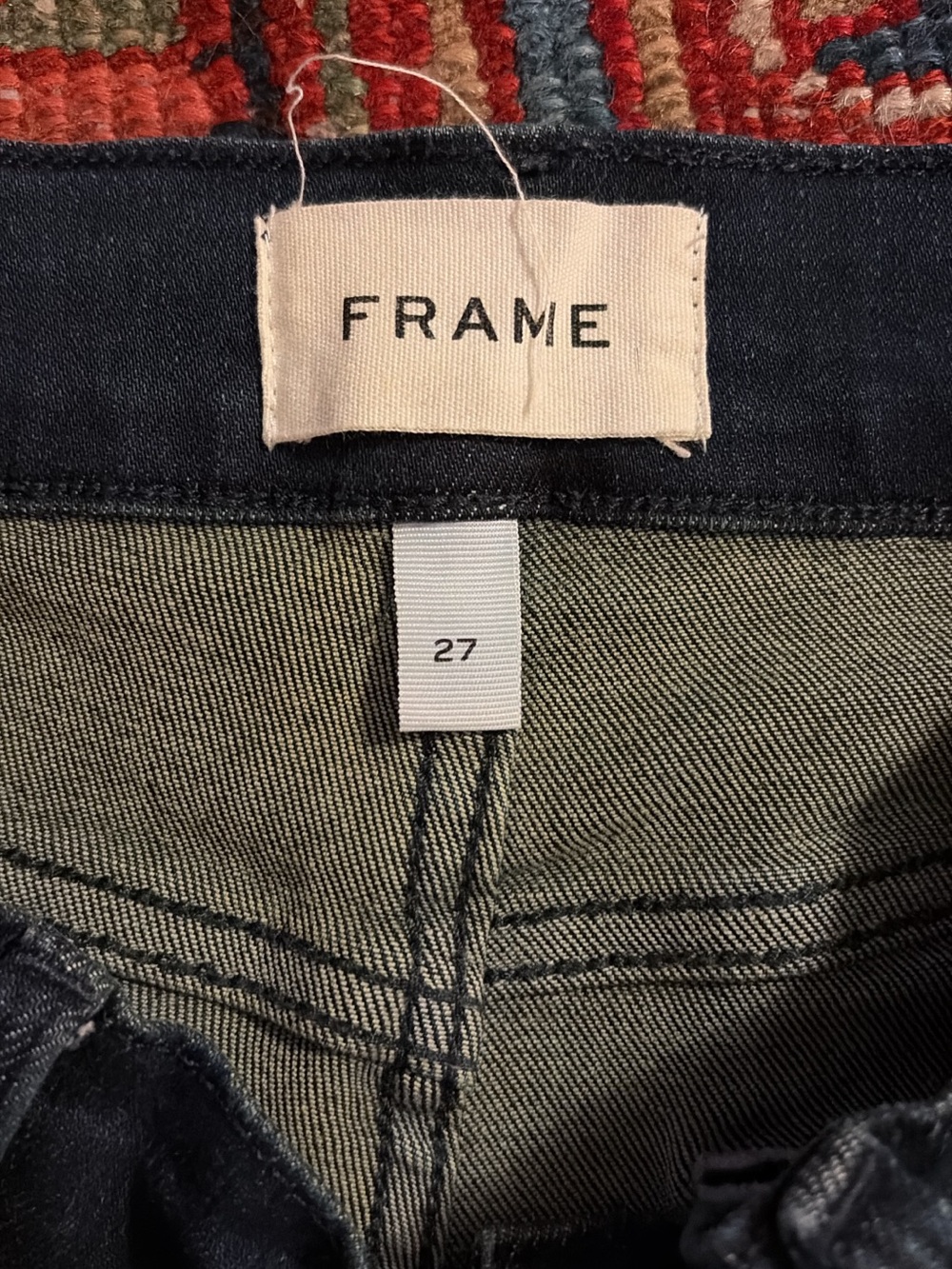 Frame Le Palazzo denim Women's Dark Blue Jeans - Size 27